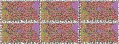 Farklı yönlere uçan renkli kelebek koleksiyonu. Kızlar, erkekler, elbiseler, duvar kağıtları için soyut, pürüzsüz desenler. Raster illüstrasyonu.