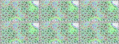 Raster Kelebekleri deseni. Soyut, pürüzsüz bir arkaplan. Güzel bir kumaş tasarımı. Mavi renkler üzerine resim.