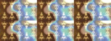 Kar taneli Noel arkaplanı. Raster illüstrasyonu. Raster Noel soyut renkli arka plan ve düşen kar tanesi. Kış soyut arkaplanı.