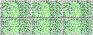 Çocuk kelebeklerin pürüzsüz deseni. Kağıt, kumaş, ambalaj kağıdı ve duvar kâğıdı tasarımı için hoş bir arkaplan. Yeşil renkli sanat kelebekleri. Raster..