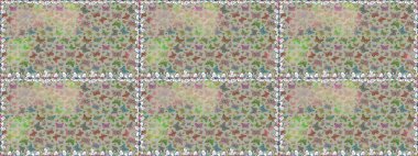 Kusursuz desen. Raster illüstrasyonu. Gri ve nötr renklerde güzel renkli kelebekler. Kumaş, tekstil, baskı ve davet için arkaplan.