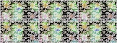 Modern çiçek arkaplanı. Moda baskıları için zarif bir şablon. Rengarenk çiçekleri ve yaprakları tarafsız ve gri renklerde inanılmaz bir çiçek deseni var. Halk stili.