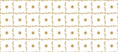 Eski model. Beyaz arka planda ilginç karalamalar olan kusursuz bir desen. Çerçeve. Raster illüstrasyonu.