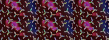 Kışın kar Aralık sezon. Raster resim. Doodle kroki satırlarındaki kar taneleri simgesi.