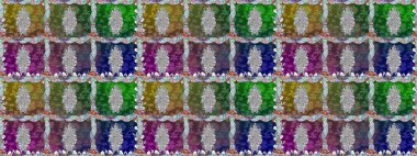 Sevgililer günü ve tebrik kartı konsepti için şık bir davetiye. Çiçek kompozisyonu, el boyası, hassas şablon. Üst manzara, yumuşak stil. Yeşil renkte manzaralı çiçek deseni.