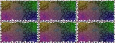 Soyut zarafet, çiçekli arkaplan deseni. Raster Güzel kumaş deseni.