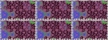 Düzenlenebilir. Düğün davetiyeleri için çiçek deseni, tebrik kartları, hatıra defteri, baskı, hediye paketi, imalat. Kahverengi çiçekli suluboya şekilli zarif, pürüzsüz desen, tasarım elementleri..