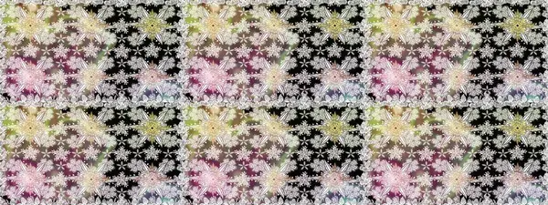 Raster illüstrasyonu. 3 boyutlu çiçekler, pürüzsüz. Tarafsız renklerde.