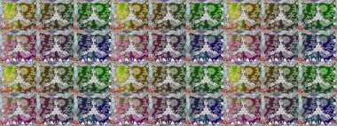 Parlak arka planda çiçek kompozisyonu olan kusursuz suluboya desenleri, ambalajlar, duvar kağıtları, kartpostallar, tebrik kartları, düğün davetiyeleri, romantik etkinlikler vs..