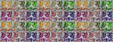 Moda baskıları için zarif bir şablon. Halk tarzı. Rengarenk çiçekleri ve yaprakları tarafsız ve gri renklerde inanılmaz bir çiçek deseni var. Modern çiçek arkaplanı.