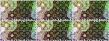 Raster çiçek izi. Çiçek grisi ve nötr dikişsiz desen. Klasik taslak çizimi.