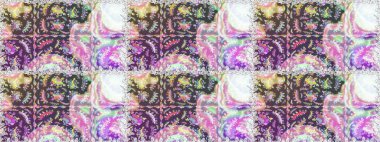 Çiçek ve yapraklı çiçek deseni. Küçük çiçekli şirin bir desen. Raster illüstrasyonu.