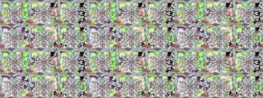 Şirin çiçek elementleri. Tarafsız renklerde çiçekler. Raster illüstrasyonu. Kusursuz..