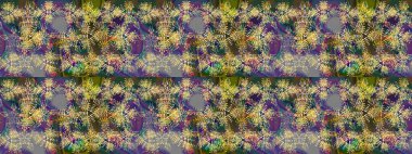 Düşen Noel stili kar taneleri. Güzel, kahverengi, yeşil ve nötr kar taneleri renkli bir arka planda izole edilmiş. Kar taneleri, kar yağışı. Görüntü.