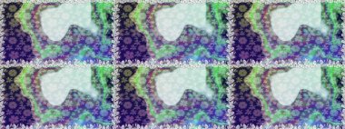 Çiçek ve yapraklı karalama şeklinde Raster çiçek deseni. Raster illüstrasyonu. Tarafsız renklerde bahar çiçekleri..