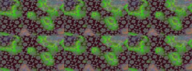 Raster illüstrasyonu. Renkli arka planda izole tatlı kar taneleri. Soyut mandala ya da tuhaf kar tanesi çizgisi sanat tasarımı.