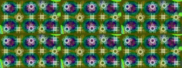 Renkli elementlerle Raster ilginç desen