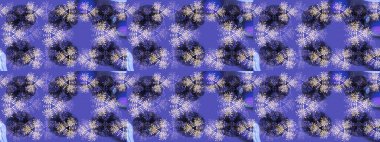 Renkli elementlerle Raster ilginç desen