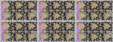 Noel, kar tanesi, yeni yıl 2019. Gri renklerde, altın elementlerle kusursuz klasik desen.