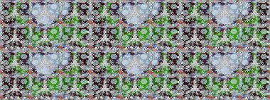 Kusursuz çiçek deseni duvar kâğıdı olarak kullanılabilir. Raster illüstrasyonu. Tarafsız renklerde çiçekler.