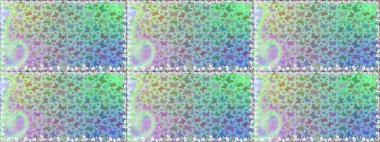 Mavi ve nötr renklerde resimler. Ambalajlar, duvar kağıtları, kumaş tasarımı ve kağıt için hoş bir arkaplan. Kelebek desenli güzel çizim tasarımı. Kusursuz..