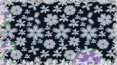 Soyut zarafet, çiçekli arkaplan deseni. Raster Güzel kumaş deseni.