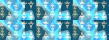 Raster skeci. Xmas Frost kar taneleri izole edilmiş siluet sembolü. Kar tanesi raster arka planı. Kış mavisi, nötr ve beyaz noel kar bembeyaz kristal element. Meteoroloji buz koleksiyonu.