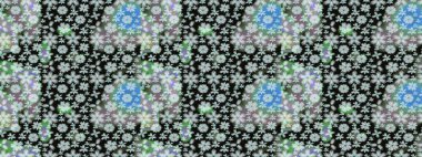 Gri renkli çiçekler. Raster düz çiçek çizim deseni. Tasarım hediye paketi, tebrik kartları, posterler ve afiş tasarımı.