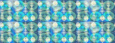 Kışın sembolü. Raster illüstrasyonu. Renkli arka planda izole edilmiş suluboya kar taneleri. Kar taneleri kışı.