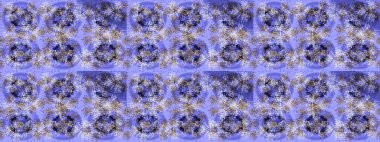 Renkli arka planda izole kar taneleri. Raster illüstrasyonu. Kar taneleri radyal menekşe, nötr ve gri renkler.