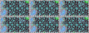 Yumuşak, bahar çiçekli arka plan. Kahverengi renkli çiçekler. Raster çiçek desenli ve çiçekli..