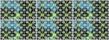 3 boyutlu çiçekler, pürüzsüz. Tarafsız renklerde. Raster illüstrasyonu.