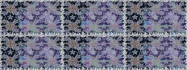 Raster illüstrasyonunda kusursuz çiçek deseni. Gri ve nötr renkte çiçekler.