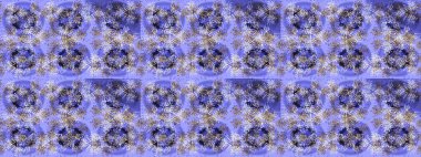 Renkli arka planda izole kar taneleri. Raster illüstrasyonu. Kar taneleri radyal menekşe, nötr ve gri renkler.