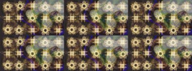 Raster illüstrasyonu. Düz dizayn. Grafiksel element dekorasyonu. Kar Tanesi Mozaik ikonu. Gri, kahverengi ve bej renkli kar tanesi tabelası. Sembol kışı, donmuş, Noel, yeni yıl tatili.