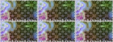 Soyut zarafet, çiçekli arkaplan deseni. Raster Güzel kumaş deseni.