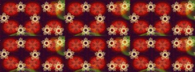 Kış kartı Mutlu Noeller, Yeni Yıl ve Mutlu Tatil Raster çizimleri. Kar taneleri arka planda. Kahverengi, kırmızı ve turuncu kar taneli Noel kartı Kahverengi, kırmızı ve turuncu renkler.