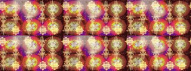 Kahverengi, bej ve nötr kar taneleri. Renkler. Noel ve yeni yıl moda baskıları için tatil tasarımı. Raster illüstrasyonu. Kar tanelerinin soyut arkaplanlı Noel deseni.