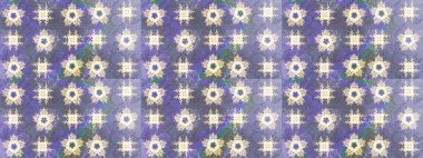 Çiçek arkaplan. Raster deseni. Çiçek kolajı. Doğa. Küçük çiçekte güzel bir desen var. Çiçek kompozisyonu. - Tarafsız çiçekler.