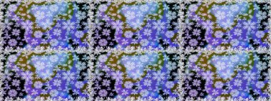 Raster güzel kumaş deseni. Soyut zerafet çiçek arka plan ile seamless modeli.