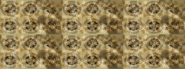 Güzel soyut kar tanesi raster tasarımı. Düz kar karalama ikonları, kar taneleri kahverengi, bej ve nötr renklerde siluet noel afişi, kartlar. Yeni yıl kar tanesi.