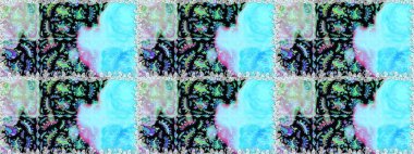 Kızılderili desenli desenli desenli şal deseni. Raster Henna dövme stili. Tekstil, tebrik kartı, boyama kitabı, telefon kılıfı baskısı için kullanılabilir. Etnik Mandala süsü.