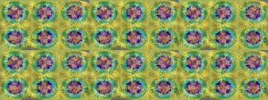 Soyut mandala veya kaprisli kar tanesi içini kaplamak sanat çizmek. Renkli arka plan üzerinde izole sevimli kar taneleri. Raster illüstrasyon.