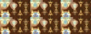 El çizimi Noel Raster illüstrasyonu. Yeni yıl dekoratif kar taneleri arka planı. Kış Kar Taneleri Karalamaları.