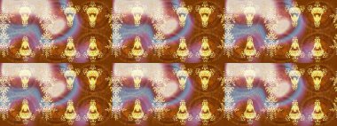 Renkli arka planda izole edilmiş kar tanelerinin düz tasarımı. Kar tanesi süsleme deseni. Kar taneleri deseni. Kar taneleri arka planda. Raster illüstrasyonu.