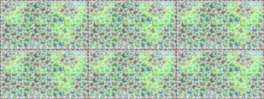 Kelebek tasviri. Sırtın için parlak bir dövme. Raster. Tropik gerçekçi kelebek. Tarafsız ve yeşil arka planda güzel renkli kelebek.