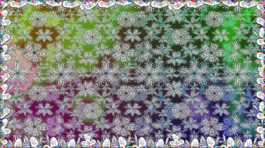 Suluboya, elle çizilmiş. Kusursuz bir arka plan modeli. Gri üzerine çiçekler. Raster stoku.