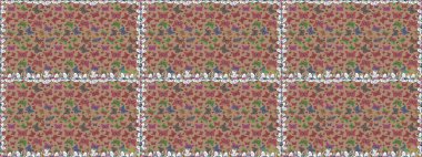 Çizim, karalama, karalama. Raster illüstrasyonu. Sonsuz. Kelebekli tasarım. Kusursuz. Kelebekler bej ve kahverengi arka planda.