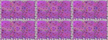 Raster geleneksel halk güzel dekoru menekşe ve mor arka plan giyim tasarımı için. Sevimli moda kelebekler.