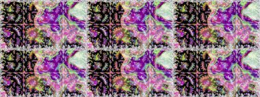 Doodle unsurları. Sorunsuz çiçek deseni kaydırma kağıt, davet, el ilanı, afiş veya Web sitesi Web sitesi arka plan duvar kağıdı için kullanılabilir. Elle çizilmiş Raster illüstrasyon.